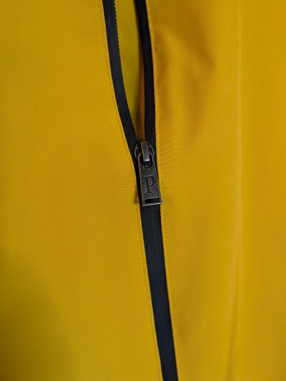 Womens Pendleton Rain Trail Jacket Zipper Goldenrod Yellow & Aztec- Large - Picture 9 of 9